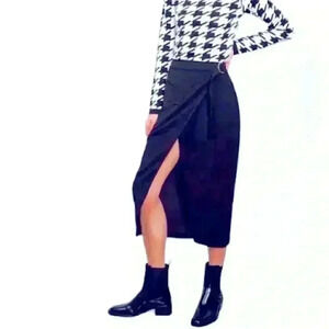 NWT! Central Park West Mason Wrap Skirt